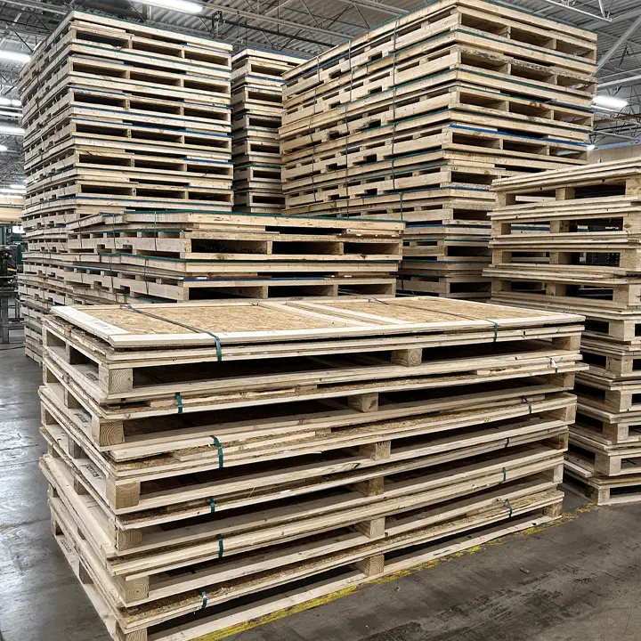 wood shipping crates